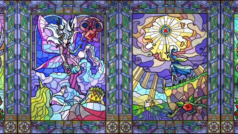 A Stained Glass Adventure Game